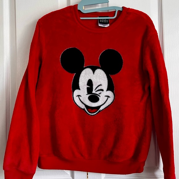 DISNEY WOMENS TOP, RED / MICKEY, size xs - Picture 1 of 8
